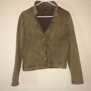 A to Z cotton Moto jacket.  Size Large.